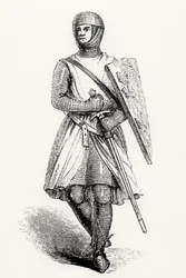 Portrait de William de Longespee, troisième comte de Salisbury (d. 1226)